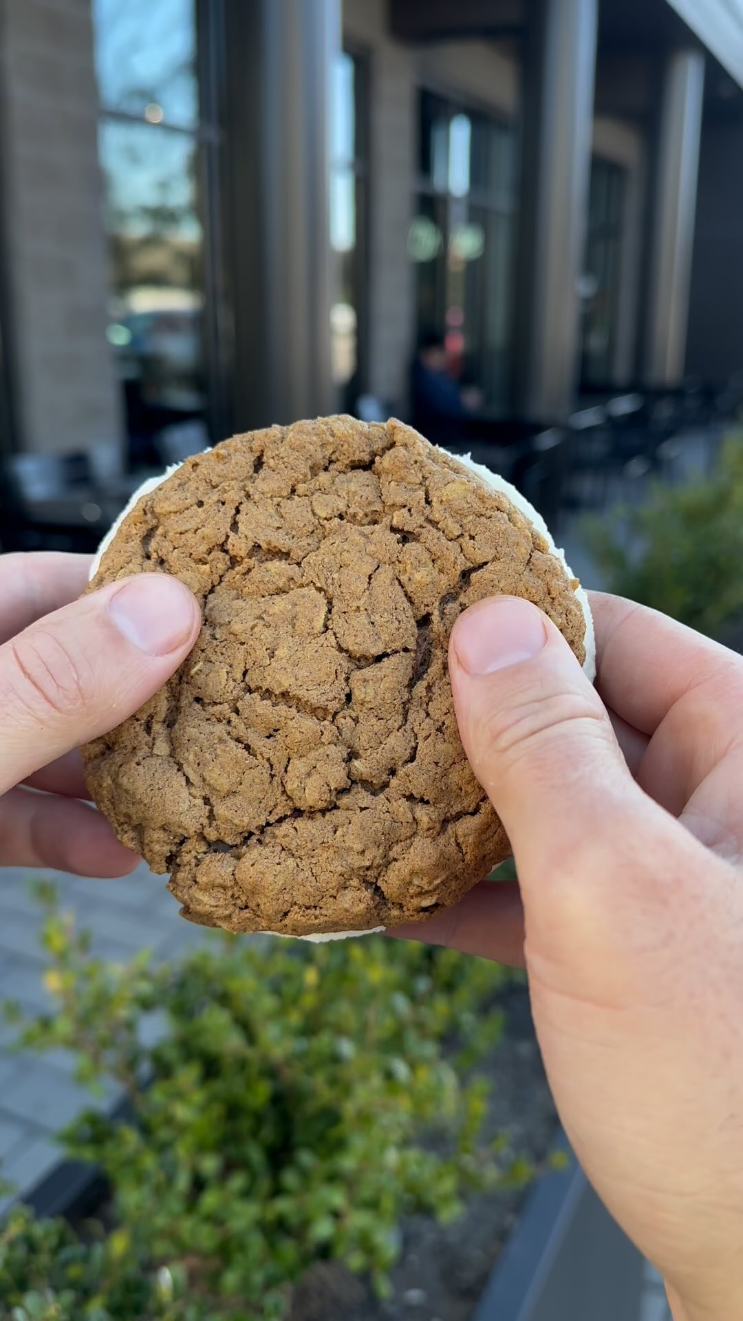 Get ready to fall in love with our Oatmeal Cream Pie Cookie 🍪✨ Soft, chewy oatmeal cookies paired with a tangy cream cheese frosting filling that takes this classic treat to the next level! It’s the perfect blend of sweet and nostalgic, with a modern twist. 😋 Come grab yours today! #OatmealCreamPieCookie #CraveWorthy #SweetTreats #cravethis