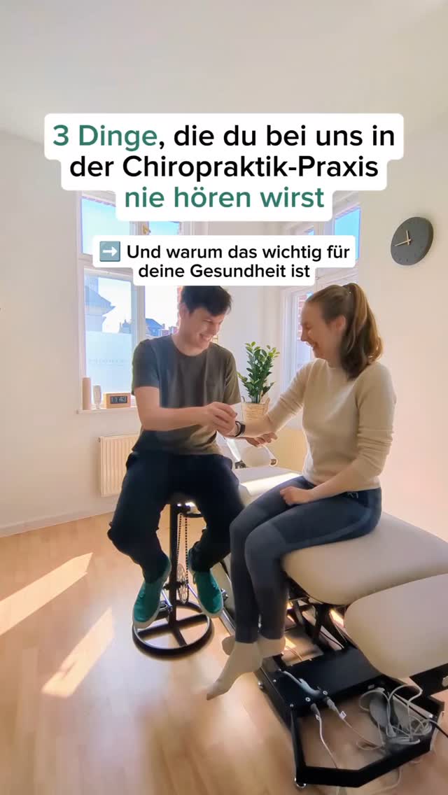 Was du bei uns nicht erwarten musst – und warum das ein gutes Zeichen ist. 😊
In der Chiropraktik kursieren viele Versprechen und Behandlungsmethoden – doch nicht alles, was behandelt wird, basiert auf nachvollziehbaren, medizinischen Grundlagen.
In unserer Praxis erwarten dich keine fragwürdigen Techniken – und auch keine 10-Minuten-Routine, bei der du im Schnellverfahren „eingerenkt“ wirst.
Stattdessen:
➡️ Zeit für dich
➡️ eine fundierte Befundung
➡️ und ein individuell abgestimmter Behandlungsansatz – so, wie es deine Situation gerade braucht.
📍 ChiroDynamik Potsam
🗓️ Buche deinen Termin über den Link in der Bio oder schreibe uns eine DM!
CHIROPRATIK CHIROPRAKTOR GESUNDHEIT PRAXIS
#Chiropraktik #Schmerzfrei #Gesundheit #Beweglichkeit #chirodynamikpotsdam #wohlbefinden #chiropraktor #chiropraktiker #chiropraktikpraxis #rückenschmerzen #manuelletherapie #chirodynamik