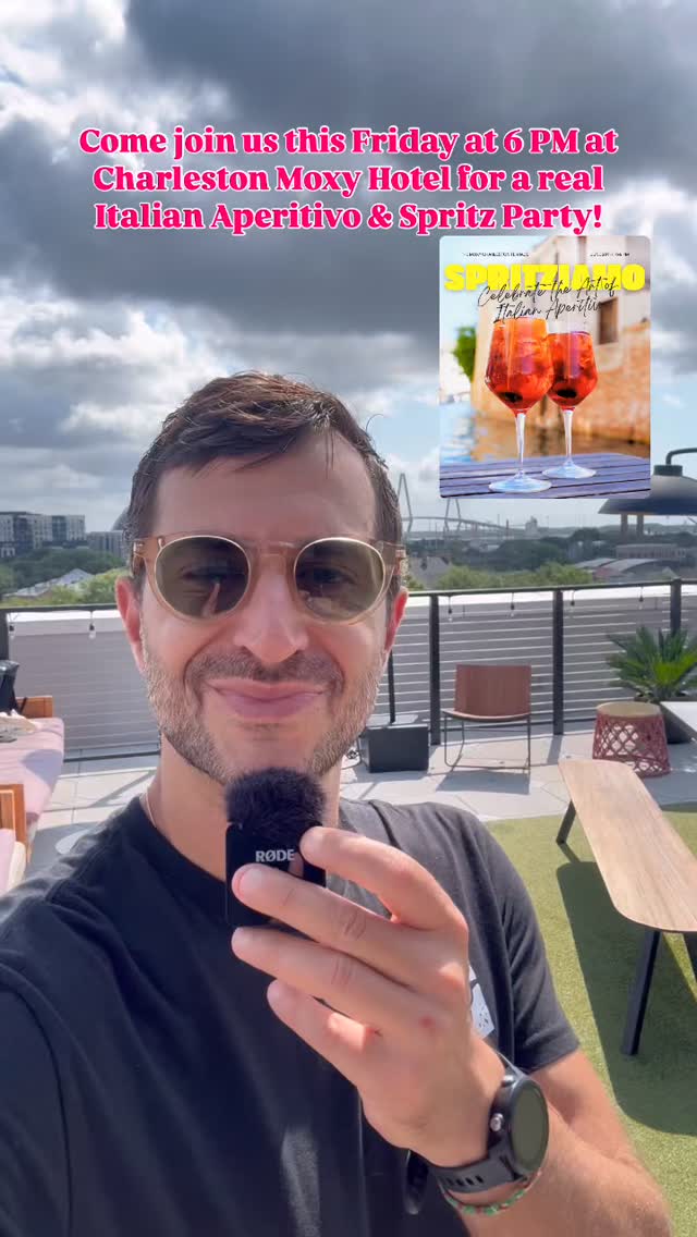 Come join us for Spritziamo in Charleston this coming Friday!
Snag your tickets today through the link in bio, there are just a few left!