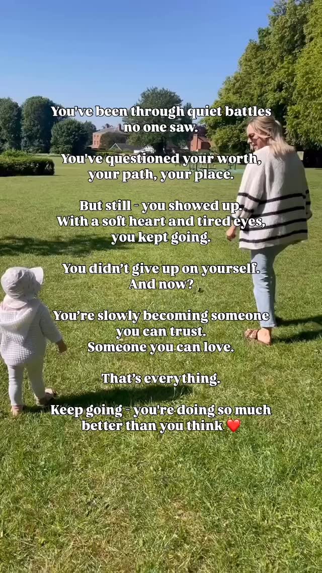 To every woman carrying the weight of grief and motherhood - know this: you are not alone.
You’re healing, growing, and becoming your truest self, even when it feels slow.
Keep showing up for you. Your journey is powerful, and your story matters. 💛
Big love!
Hannah xx. #selflove #selflovequotes #healingjourney #mindfulness #motherhood #cyclebreakers #lifecoachingforwomen #lifecoach #mentalhealthcoach #mentalwelness