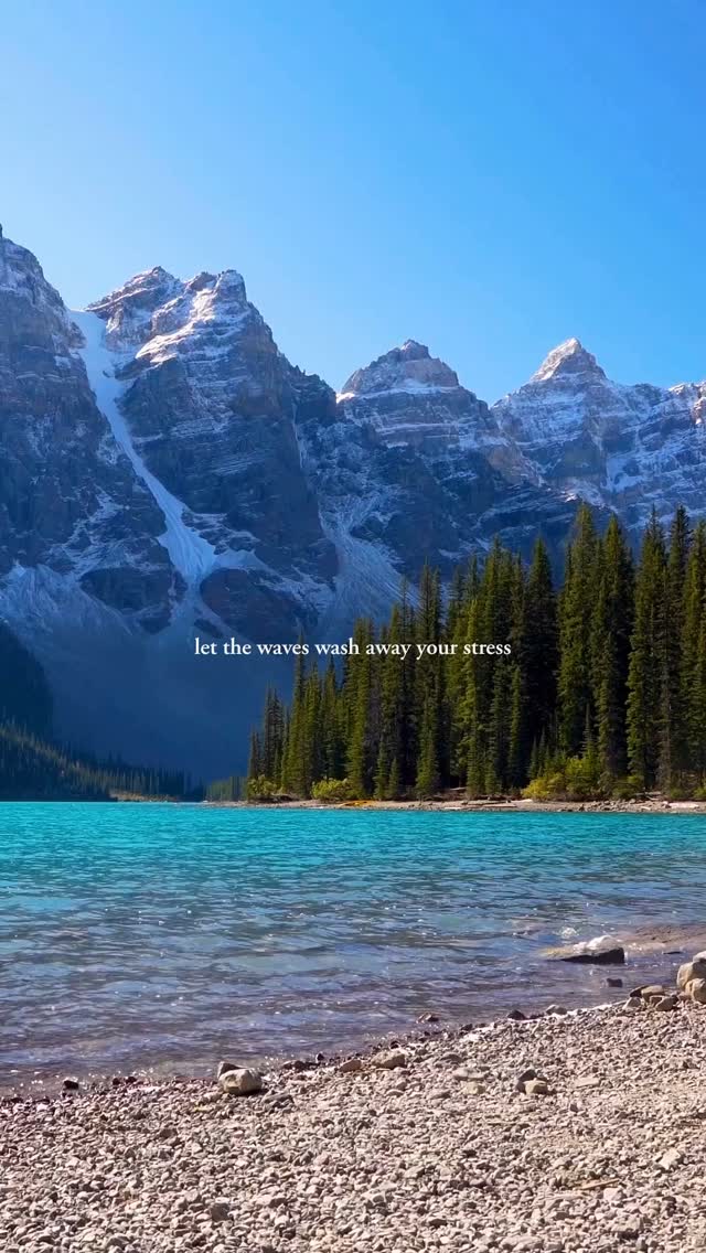 A moment of stillness can shift your whole day 🌊 Let the sound of Moraine Lake bring you peace and clarity 🏔️🌲
Have you ever been to Banff? Tell us in the comments 💚
Follow for more peaceful nature scenes from around the world 🌎
#morainelake #banffnationalpark #naturesounds #naturetherapy #mindfulmoments