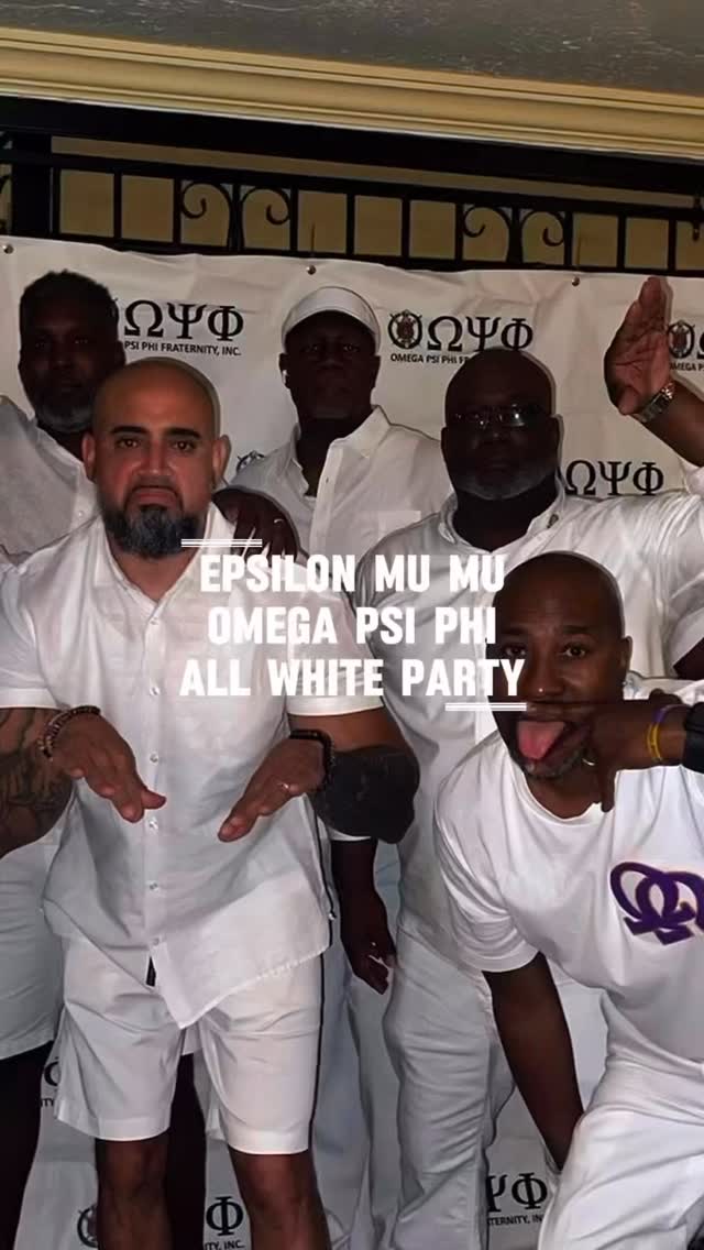 Last weekโs All White Party hosted by the Epsilon Mu Mu Chapter of Omega Psi Phi Fraternity, Incorporated was a whole vibe! ๐๐๐๐ โก๏ธBig thanks to everyone who came out, showed love, and made the night unforgettable. The energy was unmatched and the all-white fits did not disappoint! ๐Weโll definitely do it again next year โก๏ธโก๏ธ #AllWhiteParty #EpsilonMuMu #OmegaPsiPhi #GoodVibesOnly #scholarshipcommittee #SeeYouNextYear