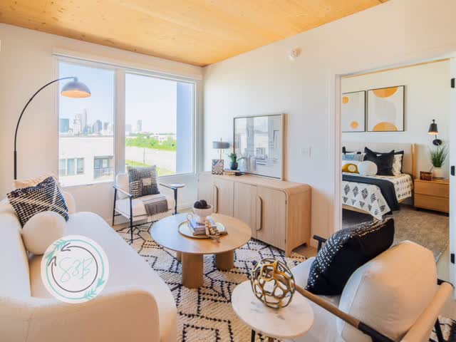 Phase II Complete! Form meets function in this scandi designed model unit. We are in love with the elevated simplicity of this 2 bed/2 bath in NoDa. Such a fun project to work on!
#multifamilydesign #greystarliving #multifamilyhousing #modelunit #modelhomedesign #scandiboho #scandinaviandesign #greystarlifestyle #availabletoleasesoon #studio3binteriors