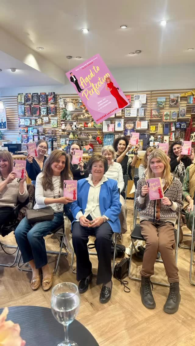 ๐ Thank you to everyone who came along last night! ๐You made it such a fun evening! ๐ Big thanks to Ian and Rose for hosting ๐๐ป
#agedtoperfectionnovel #niloufarlamakan #romcom #livingthelife #writing #reading #weybridge #waterstones #books #romanticcomedy #booklovers #booksigning #books #romanticcomedy #authorevent #fabulousover50 #boomer #babyboomer #proaging #womenover60 #agepositive #midlifewomen #older #olderwomen #midlifewomen #boomers #authorevent #brooklandsradio #weybridge #surreylife #surrey