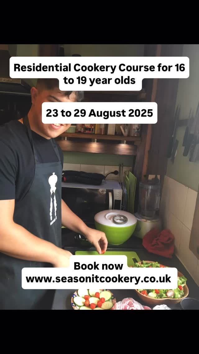 Only 4 places left 23 August to 29 August 2025 book now www.seasonitcookery.co.uk
#Seasonlt #CookeryCourse #LearnToCook #DofEResidential #NoExperienceNeeded #dofe #CookeryResidential #GoldAwardGoals #AlpineSummer #dukeofedinburghaward #dofegold @Duke
Of Edinburgh Award @Scouts
l