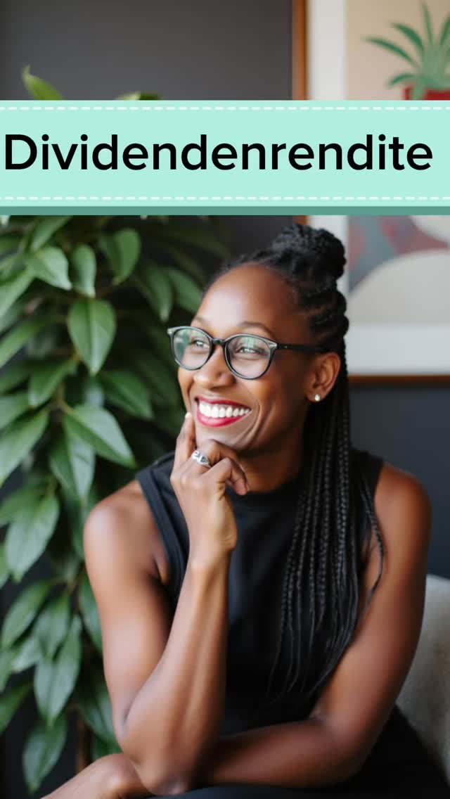 Was ist die Dividendenrendite? 🧐
#finanzen #rendite #dividende