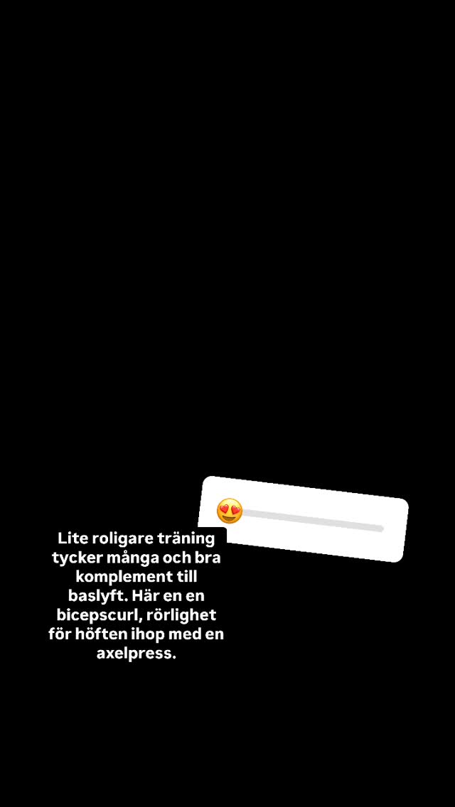 Träna för en kropp utan smärtor 💪
Få in ett smart träningsschema som inte bara gör dig stark, utan även rörlig och smärtfri.
Jag vet inte hur många gånger jag glömt bort denna funktionella träning och bara kört baslyft och jag blir stel och börjar få ont. Går tillbaka till mina 3D-övningar och blir bättre på några pass.
Börja träna rätt direkt. Efter dina förutsättningar. Som gravid, efter förlossning, småbarnsförälder eller förälder med utflugna barn.
Gå inte runt med den där drömmen om att känna dig stark och alert i kroppen. Den kan blir verklighet nu. Det finns ingen rätt eller fel tid att börja. Du är värd din bästa kropp och du är värd att få må bra i den.
Boka konsultation i bio så berättar jag mer hur vi lägger upp ett schema för dig ✨☀️ Det är du som kan förändra ditt liv idag.
#pt #mammaträning #personligträning #träningeftergraviditet #träningefterförlossning #holistiskhälsa #mammaträninggröndal #mammaträningstockholm #träningstockholm #hållbarträning