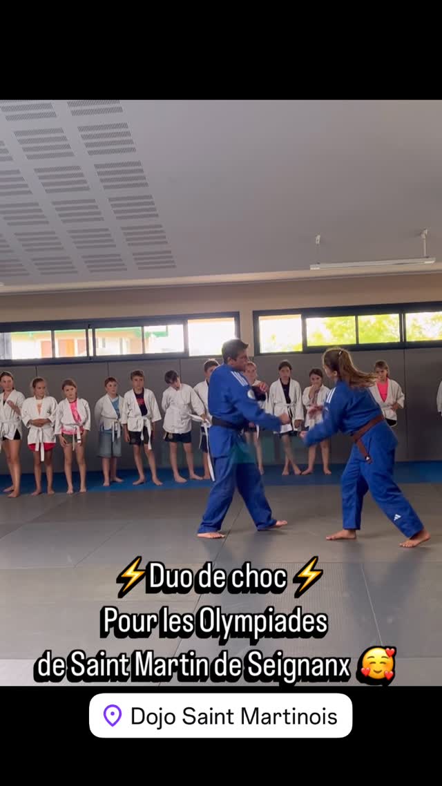 **Quelle belle matinée judo avec Pauline et Thierry ! 🥋🌟
Les enfants ont bougé, rigolé et appris plein de choses !
📅 Journée Olympique – Lundi 23 juin 2025
📍 Saint-Martin-de-Seignanx
🎉 Merci à l’USEP Landes pour cette super aventure !
✨ Si vous avez aimé… venez essayer !
👉 Les inscriptions sont ouvertes dès 4 ans !
#dojosaintmartinois #comitejudo40
#JudoEnfants #JournéeOlympique #USEPLandes #BougerCestGagner #JudoFun #SportEtSourires #InscriptionsOuvertes