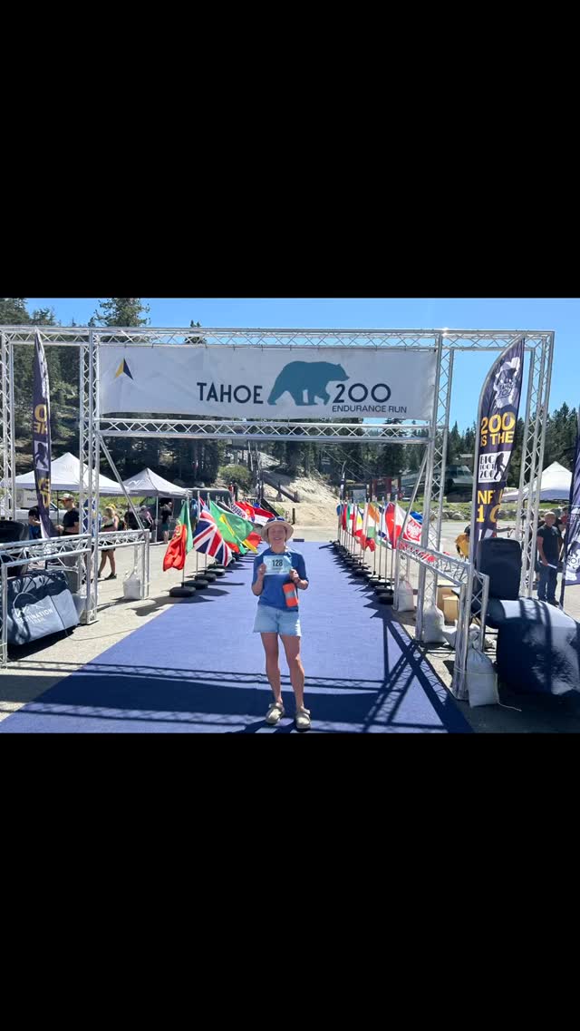 TAHOE 200 🏔️ The wildest, toughest, most unforgettable 200 miles of my life
Where do I even begin?! I was nervous before the race, like, full body anxiety one minute, weirdly confident the next. The night before? Barely slept. Classic pre-race sleep.
But once that countdown hit… it was game on. The trails were beautiful, spirits were high, and everything actually felt great, until my breathing didn’t. 😅
☀️ The heat was fine.
🍝 Threw up my pasta.
🌫️ Coughing in the dust (hello, Tahoe cough).
🛏️ Took one dirt nap
😵💫 Nutrition went well until it didn’t on the last leg.
💨 Breathing? A challenge.
Picked up my amazing pacer at Village Incline. Slept for 2 hours at Brockway (not part of the plan but 100% necessary). From there on out, every step was closer to the finish.
The final stretch? Absolutely brutal. But I never let myself doubt not finishing. I just kept repeating:
“Keep moving forward.”
And I kept thinking of my Mum who I was running this for and the money I was raising for the Canadian Mental Health Association. I was not going to stop. And finally… around 1:30am Tuesday morning, I heard those cow bells and cheering and I crossed that finish line. I didn’t know whether to laugh or cry. 😂
🎉 I FINISHED TAHOE 200.
Would I do it again? Honestly... we’ll see.
I do want to thank the following people of all their help with getting me to the start line. Drew @evolvedsportsperformance for providing me with my strength training plan. Charné @cg.sporttherapy
for mending me constantly and Kelsey @fortius_therapy for the massages. Holly Grahn for helping me prepare mentally. James for being my amazing crew and Jodie @mylo_yyc for pacing me patiently as I fell up hill on the power line! And all those friends who followed my progress through the race. And to Julie @ultra.running.nutrition for helping me with my nutrition.
Finally I want to thank Destination Trails @destinationtrailraces for putting on a great race.
#tahoe200
#UltraRunning
#TrailRunning
#KeepMovingForward
#EnduranceAdventure
#Ultramarathon
#BigRaceEnergy
#TahoeTrails
#MentalStrength
#CanadianMentalHealthAssociation
