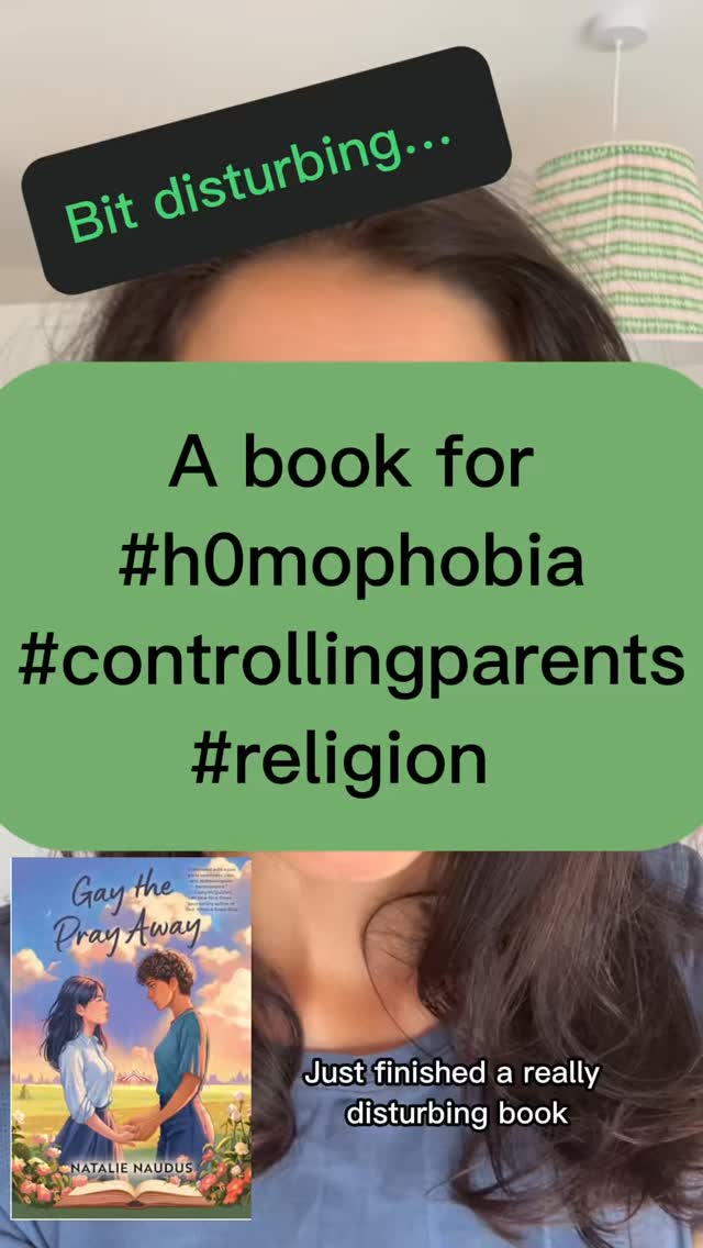 Gay the Pray Away by Natalie Naudus. A #YAbook to explore #religiouscults #controllingparents and the fight against #homophobia. #lbgtq #yabooks #yabookstagram #yabookstagrammer