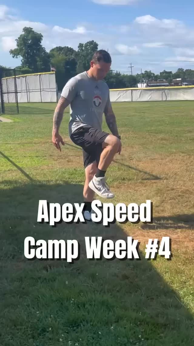 Week 4. Top end speed work and video analysis. Two more weeks left. $35 drop ins. Next week all change of direction work