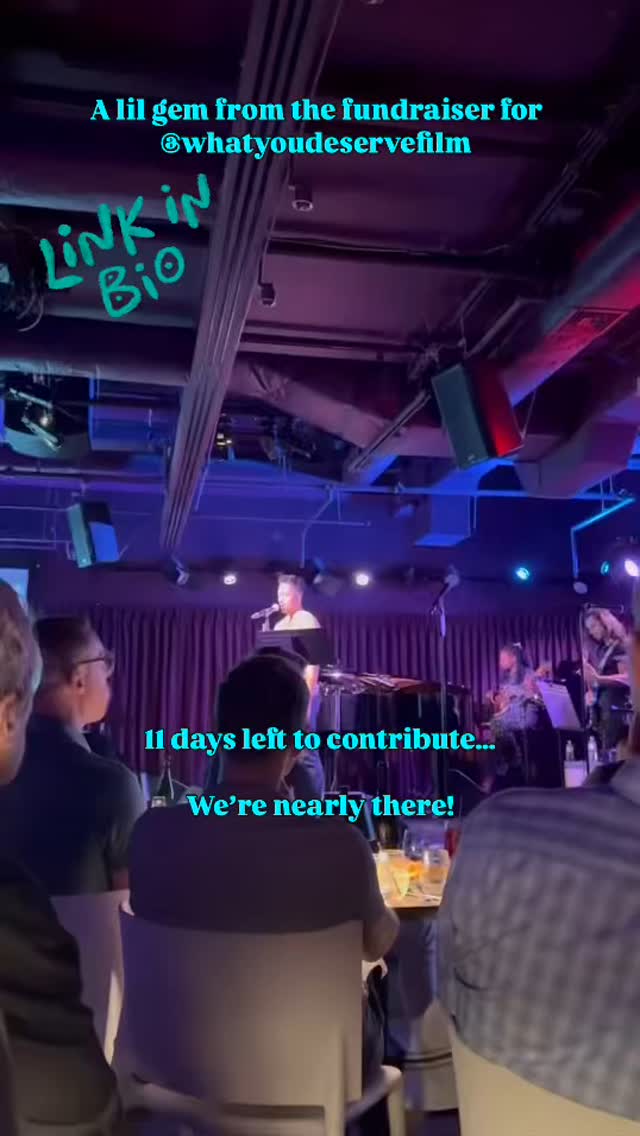 Thank you, thank you, THANK YOU to everyone who made this fundraiser and concert a blazing success:
The team at @enmediany, @thegreenroom42.
And with the deepest gratitude I can muster: to everyone who came and to everyone who contributed and made this night so special and successful.
Special shout outs to:
Our production team
@evanenslow, @erinannemac, @jtothehay,
and @gbnomads
@tmurray06 for hosting and setting us up for success!!
@saulmicahnache for the brilliant music direction, (and performance!)
The BAND!:
@saulmicahnache - Piano
@paiged_perc - Drums
@theejordyndavis - Bass
@gil.music.nyc - Guitar
The fabulous performers
@spencerrpetro
@lizzielikescheese
@itsalyssawray (who stepped in HOURS before!!! Champion!!!)
and the stunning @howdymissdowdy
Thank you!!
❤️❤️❤️
#whatyoudeservefilm #endshamewithstory #lgbtqstories #supportindiefilm #resiliencethroughstory #queervoicesonscreen #indiefilmfundraiser #seedandspark #dogoodpoints #lgbtqsurvivors #nyccabaret