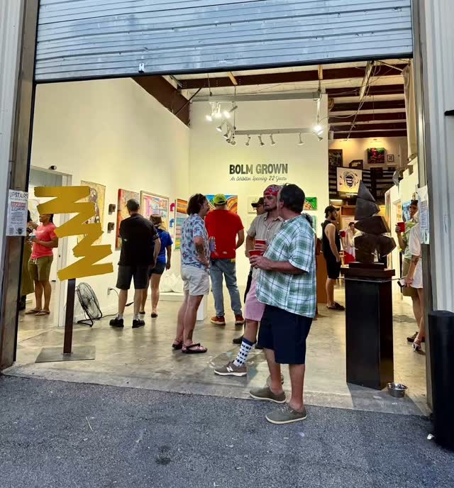 We’re opening up the gallery this weekend from 12-4pm, Saturday and Sunday.
Come on by, enjoy a cold drink, and check out ‘Bolm Grown’, a survey of artists who have called Bolm Studios home over its 22 years alive and thriving on the east side.
This exhibition is an integral component of our fundraising efforts these next couple months to help keep Bolm studios among the cheapest and most accessible in town.
Stay tuned next week for your chance to purchase bolmie merch, as well as sign up for our series of events, workshops, and classes.
Thank you to everyone who stopped by last night for the opening, it’s been such a treat learning more of the lore from the people who originally put this studio on the map.
Sponsored by:
@central.machine.works
@bestdaybrewing
@drinkbubblr
Exhibiting Artists:
@andrea.f.hyland @alexis.e.mabry @killer.drone.sandwich @eastsidesilverprint @strangevioletdesigns @calderful @davidebae @elainealonzo @elyse.g.omez @felipegomezart @gdwright_art @hailey_gearo @vesselsforthesoul @janaswec @jasonwebbart @jpelitera @jesswadeforcongress @mount.dracula
@kewoodwa @kleppybizmo @lalley @michellerahbarart @nicolejosephinestudio @rogerpaulmason @steefcrombach @stephaniemervineart @sunmccolgin @suzannewyss @sydneydettmar @thomascook_art @johnwesleycoleman @xanderruddart
#austinart #austinartist #contemporaryart #artcollector #atxart #austinartscene #keepaustinweird
