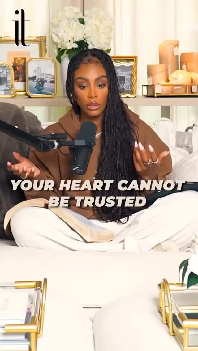 ✨In Jeremiah 17:9 it states, “The heart is deceitful above all and beyond cure.”
Meaning, our heart is tricky and crooked, it’s natural tendency is to mislead us; misleading us to justify wrongful behavior or when we think we are right about things, it could trick us into becoming self-righteous or prideful.
✨In Proverbs 4:23 it states, “Above all else, guard your heart, for everything you do flows from it.”
Meaning, protect your heart from things that could jeopardize the purity of it such as: what you watch, who you are around, what you listen to, and even the thoughts you meditate on. Our heart shaped who we are as a person so if you’re bitter and evil on the inside— it’ll show on the outside; if you’re loving and caring on the inside— it’ll show on the outside.
Protect your heart like you protect your home. 🩷
Podcaster: Megan Ashley 🎥
Podcast: Intotality ✨✨