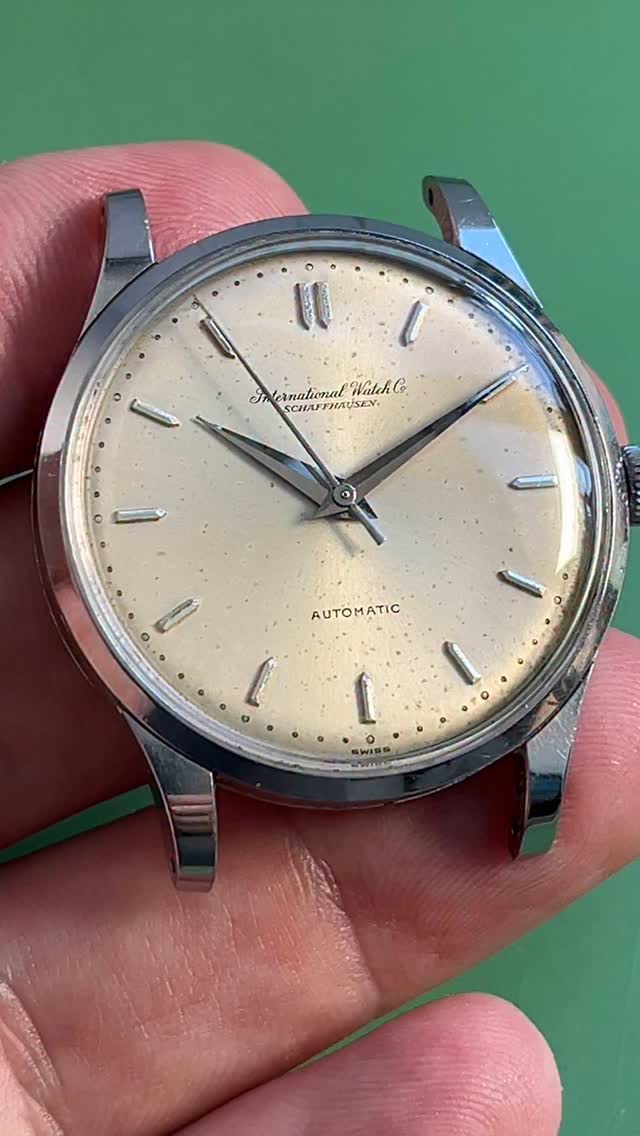 A hidden gem from 1965, and it’s nearly ready.
This vintage IWC, powered by the legendary in-house Calibre 853, is fresh from a full service and running beautifully. The movement is one of IWC’s finest, featuring the efficient Pellaton winding system, known for its reliability and smooth performance.
Housed in a classic stainless steel case with timeless mid century styling, this piece is an excellent example of IWC’s golden era. Stay tuned. it’ll be available soon.
#VintageIWC #IWC853 #IWCVintage #SwissWatchmaking #Calibre853 #MechanicalWatches #WatchCollector #PellatonWinding #VintageWatches #TempoPrima #ClassicWatches #WatchRestoration #WatchOfTheDay #WatchesOfInstagram #HorologyLovers #IWCLovers #1960sStyle #SwissMade #CollectibleWatches