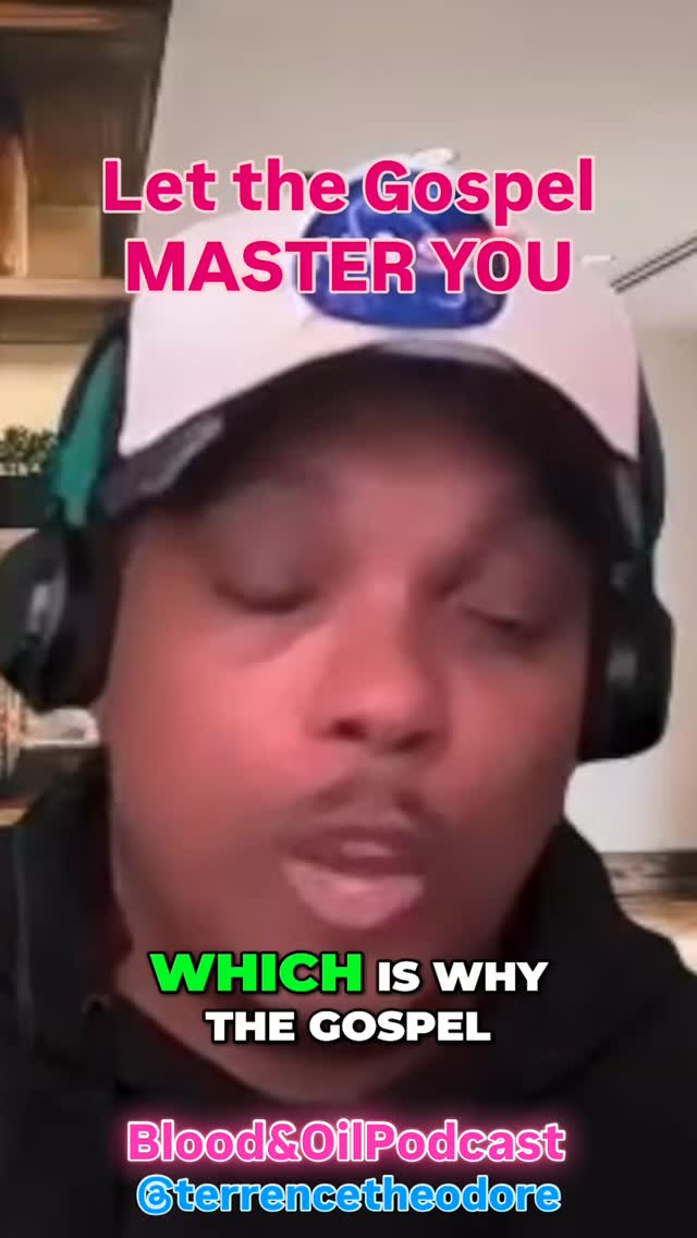 @terrencetheodore speaks on the power of the Gospel in helping followers of Christ cope with suffering. From #bloodandoilpodcast Episode 6: Lawlessness Abounds
.
.
#holyspirit #discernment #kingdompurpose #bloodandoilpodcast #rightrelationship #jesus #christian #truth #victimhood #conviction #suffering #gospel