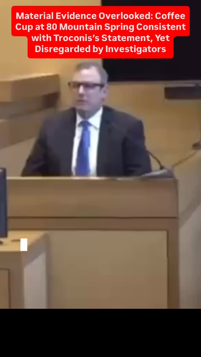 ☕️Material Evidence Overlooked: Coffee Cup at 80 Mountain Spring Consistent with Troconis’s Statement, Yet Disregarded by Investigators
🔍During a June 2, 2019 search of 80 Mountain Spring Road, Detective Matt Reilly, assigned to collect and process evidence, observed but failed to collect or photograph a disposable coffee cup located in a recycling bin, despite its potential evidentiary value. Michelle Troconis had previously informed authorities that Fotis Dulos told her he spilled coffee in the Tacoma and used paper towels to clean it. The presence of this uncollected coffee cup corroborates her account and its omission underscores a critical lapse in the State’s evidentiary protocol.
#JusticeForMichelle #WrongfulConviction #Habeascorpus #TheSilencedHerButNotHerStory #TruthMatters #Connecticut #MichelleTroconis #WrongfullyConvicted #MichelleIsInnocent #SupportMichelleTroconis #TheTruthMatters #LearnTheFactsFirst #freemichi✊🏼