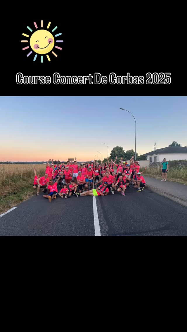 âš Les FoulĂ©es de Beauregard Ă la Course Concert de Corbas 2025 ! đ¶
