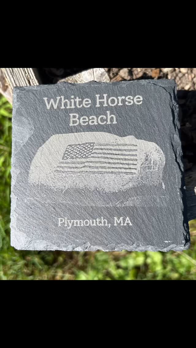 We don’t just make things in wood!!! Our CNC machine and laser engraver allows us to work with all types of materials. We’re bringing some merch to White Horse Beach in Plymouth, MA for July 3rd(if you know you know). We laser engraved some tumblers and slate coasters for the event . Who else loves White Horse Beach as much as we do? We hope to see you there!!!
#laserengraving #customengraving #whitehorsebeach #whitehorsebeachplymouth