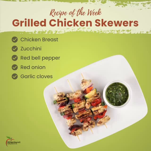 🍗🌽🌶️ Grilled Chicken and Vegetable Skewers, a delicious and healthy meal that’s bursting with flavor! 🍢🔥
Swipe to view the video for a staple chicken skewer recipe that will satisfy your taste buds and leave you feeling satisfied - everytime 🍽️✨
Here are some tips to make your skewers a culinary masterpiece: 📝👨🍳
1️⃣ Choose fresh ingredients: Start by selecting the freshest chicken and a colorful assortment of vegetables. 🌱 Opt for boneless, skinless chicken breasts for convenience, and make sure your veggies are firm and vibrant.
2️⃣ Cut evenly: To ensure even cooking, cut the chicken and vegetables into uniform pieces. This will help them cook evenly and create a visually appealing skewer. 📏✂️
3️⃣ Marination magic: Marinating your chicken prior to grilling will infuse it with incredible flavors. Use a combination of olive oil, lemon juice, garlic, and your favorite herbs and spices. Let the chicken marinate for at least 30 minutes, or even overnight for maximum flavor. 🌿🍋
4️⃣ Assemble with care: Thread your marinated chicken and colorful vegetables onto skewers, alternating between each ingredient. This not only looks great but also ensures a balanced flavor profile in every bite. 🌈🍢
5️⃣ Grill to perfection: Preheat your grill to medium-high heat. Place the skewers on the grill and cook for approximately 10-12 minutes, turning occasionally, until the chicken is cooked through and the vegetables are nicely charred. 🔥🔝
Here are the ingredients - follow the video on the last slide for preparation:
✔️ 1 1/2 lb chicken breast, skinless, cubed
✔️ 1 zucchini, cut into 1” cubes
✔️ 1 bell pepper, red, cut into 1” pieces
✔️ 1 onion, red, cut into 1” pieces
✔️ 4 cloves garlic, minced or pressed
✔️ 1/4 cup olive oil
✔️ 3 Tbs lemon juice
✔️ 1 Tbs red wine vinegar
✔️ 2 tsp oregano
✔️ 1 tsp thyme, dried
✔️ 1/4 tsp cumin
✔️ salt & black pepper, to taste
So, fire up that grill and give this recipe a try!🔥
#healthygrilling #chickenskewers #summerrecipe #grilledvegetables #tksnutritionllc #healthyhabitsforlife #summergrilling #healthygrilling #simpleeats #mealprep #grilledchicken #healthysummereats #grillingseason