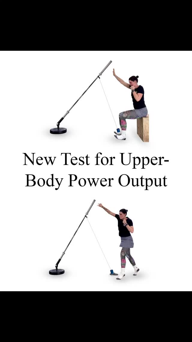 New Test for Upper Body Power Output by Dan Omcirk, PhD