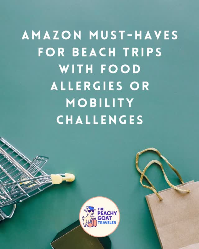 Disabilities? BEACH, please! 🍑🐐Links to items here 👉 https://www.pinterest.com/peachygoattraveler/
Check out these Amazon finds that make beach days easier for those with mobility challenges & chronic illness.
#disabledtraveler #amazonfinds #beachtriptips #chronicillnesslife #travelwithdisabilities #AccessibleAdventures #peachygoattraveler