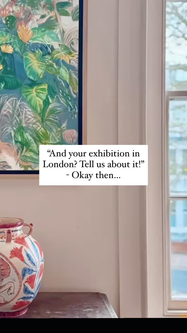 In recent weeks, my Parisian friends have been asking me a lot, “What about your exhibition in London? Tell us about it!” 😳
- Okay then… It all starts in July 2023 in Kew Garden…☺️🌱
#frenchpainter #contemporaryart #londonexhibition #londonarts #artgallery #artcollector #artadvisor #fiftyandfab #frenchwomanartist #womanartist #instapainter #artwork