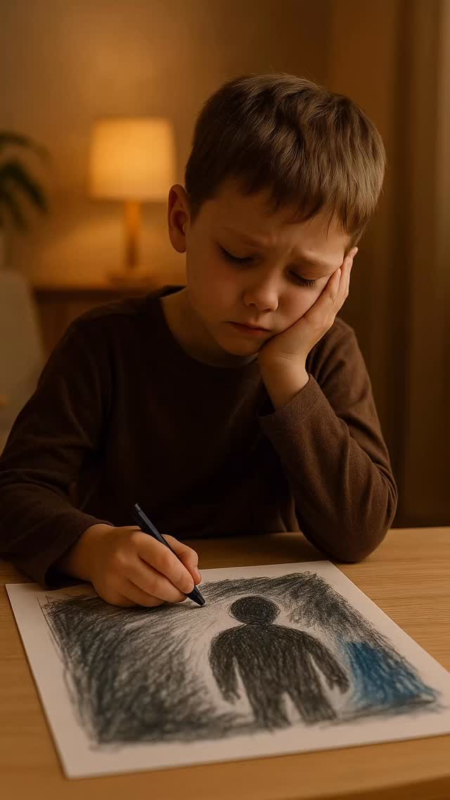 „Wenn wir der Trauer Raum geben, sie durchleben, dann ist sie nicht mehr lebenshemmend, sondern lebensbegleitend.“ - Freya Stülpnagel
🩶 Neulich im Praxisraum mit einem achtjährigen Jungen:
Sein Papa war vor einem Jahr gestorben.
Er hatte aufgehört zu sprechen – nicht ganz, aber über ihn.
In der Schule funktionierte er. Zuhause zog er sich zurück. Seine Mutter war verzweifelt!
Erst, als er eine Geschichte malte – mit dunklen Farben, mit Stille, mit Tränen – flüsterte er:
✨ „Manchmal will ich einfach, dass er nochmal „GUTE NACHT“ sagt.“ ✨
➡️ Trauer zeigt sich oft leise. Und doch braucht sie Raum.
Als Trauerbegleiterin für Kinder und traumasensibler Coach ist mein Ansatz:
🔹 Nicht „wegmachen“, sondern halten, was da ist.
🔹 Nicht beschleunigen, sondern verlangsamen, was zu viel ist.
🔹 Nicht therapieren, sondern begleiten, was gefühlt werden will.
➡️ Wenn Kinder erleben, dass ihre Trauer willkommen ist, kann sie sich wandeln.
Von einer Last zu einem Teil ihres inneren Kompasses.
Von etwas, das hemmt – zu etwas, das mitgeht.
💬 Ich bin neugierig:
Wie sprichst du in deinem Umfeld mit Kindern (oder Erwachsenen) über Trauer?
Darf sie da sein?
#Trauerbegleitung #Traumasensibel #KindernZuhören #TrauerIstLiebe #TrauerRaumGeben #TrauerbegleitungFürKinder #MentalHealth #Traumainformed
#gefühle #starkekinder #trauer
#healing