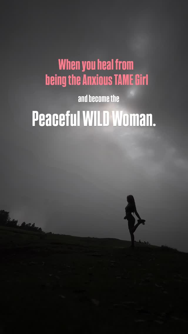 Your inner Wild (your original blueprint), knows the way home to…
The woman who breathes
deeper.
Moves like water.
Feels safe inside her own skin.
Wildness is somatic work.
Every roar. Every dance. Every shiver.
The wild body knows how to shake off fear, open the lungs, soften the belly.
Your wild nature is the original somatic practice. Before we had to stop and DO these practices, we just… WERE these practices. Before they told us it was inappropriate to be embodied and whole- we just were these things. We were not just a nice girl or the good woman. But a full and whole human… and that is what anxiety is trying to teach us. To be all that we are and stop trying to contain it in a tiny perfect little people pleasing package.
That racing heart? That quivering body? That wired feeling? That way you can’t catch your breath… All symptoms of trying to stuff the wholeness of who you are into a package that is much too simple and much too small.
The remedy? Start feeling your anger, your deep pain, your resentment, your grief, your frustration, your numbness…. And validate it deeply— hold yourself. Say “I’ve got you. I’ve got all of you. I hear all of you and all of you gets to exist.” And these parts you’ve been resisting for so long, they won’t take over —but they will inform you of what you’ve been pushing down holding back. They will inform you of where you have diminished your worth and standards. They will inform you where your boundaries keep getting crossed. They will inform you of how you were neglected hurt , undernourished.….
The tame woman is taught to ignore her inner informants— and this just makes them louder and more disruptive (hello, anxiety).
The wild woman knows to thank the informants —and let them help her purge, release, move on and rise into her full awareness, worth and confidence.
Are you ready to remember?
DM me “WILD” and let’s begin. 🔥
#somatichealing
#nervoussystemregulation
#anxietyrelief
#wildwomanawakening
#healingjourney
#mindbodyconnection
#emotionalhealing
#feminineembodiment
#untamedwoman