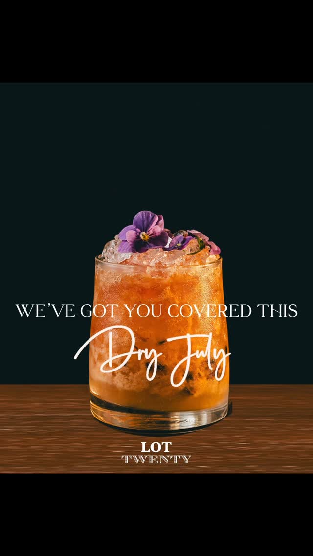 Dry July ✅ @lottwenty ✅ or grab your Golden Ticket and add a shot of @haiver_spirits Gin or Vodka for an extra $4