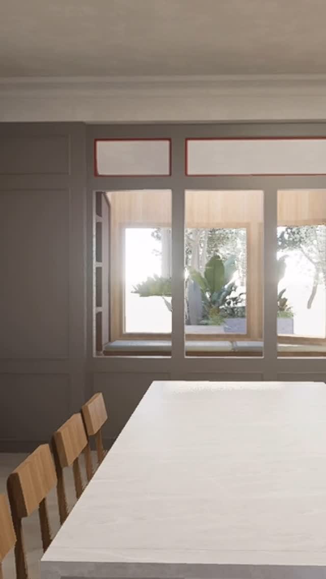 This ground floor refurbishment and extension of a family Edwardian home in the heart of Cardiff celebrates and enhances the original paneling and stained glass found on site. We extended the paneling rhythm into the new kitchen, creating visual openness and continuity.
The design leads into a timber-lined lounge window seat nook, where the walls transition into joinery that beautifully frames views of the garden and fills the space with natural light. The result is a warm, connected series of family spaces that support everyday life while honouring the home’s original character.
#CardiffArchitecture #EdwardianHome #HomeRenovation #ArchitecturalDesign #HouseExtension #PeriodProperty #InteriorArchitecture #KitchenExtension #TimberDetails #FamilyHomeDesign #architectCaerphilly #architectNewport #architectBlackwood #architectPontypridd #architectSouthWales #architectCowbridge #architectSwansea #architectPenarth #architectBarry #architectBrecon #architectHayonWye #architectAbergavenny #architectWales #CardiffArchitecture #WalesDesign #cardiffbuilder #cardiffhouse #cardiffrenovations #cardiffarchitect #cardiffarchitects