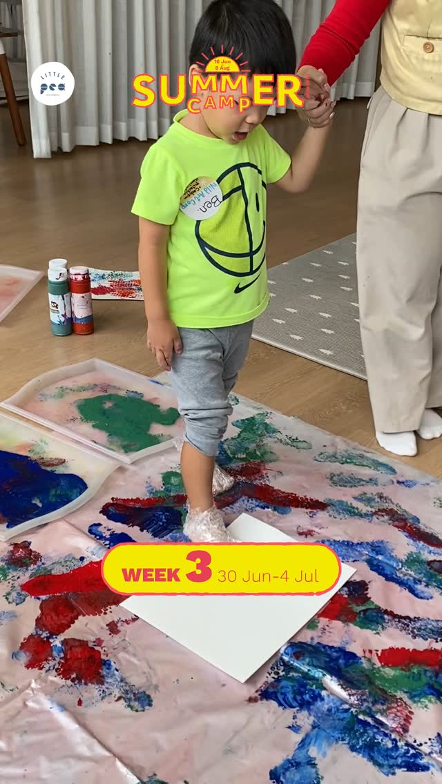 Grow, play, learn! 🎨 Our Week 3: Camp Recap inspires us to create from the heart. At Wild Art Camp, we made messy masterpieces like earthy Dirt Collages and Abstract Splatter Paint. Next door at Whisk & Wonder Cooking Camp, young chefs whipped up delicious dishes for Summer Recipe Books. Watch along for our brightest moments. ✨
💥 Book now via Link in Bio or Line @littlepeabkk
____________
เติบโต เล่นสนุก และเรียนรู้ไปกับแคมป์สัปดาห์ที่ 3! 🎨 ที่ Wild Art Camp เด็ก ๆ ได้สนุกกับการสร้างสรรค์ผลงานสุดยุ่งอย่างภาพปะติดจากดินธรรมชาติ และสาดสีแบบ Abstract สุดมันส์ ส่วนที่ Whisk & Wonder Cooking Camp เชฟตัวน้อยก็ลงมือปรุงเมนูอร่อย พร้อมจดสูตรไว้ในสมุดประจำซัมเมอร์
มาชมโมเมนต์เจิดจ้าที่น่าประทับใจของพวกเรากันเลย! ✨
💥 จองเลยผ่าน Link in Bio หรือ Line @littlepeabkk
____________
#LittlePeabkk #LittlePea #theCOMMONSbkk #LittlePeaSummerCamp