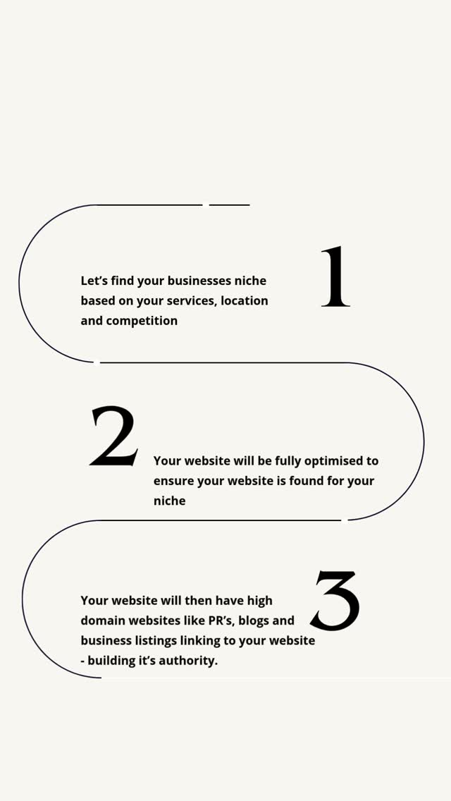 In 3 simple steps but carried out to show proven results!
Get a free website audit
#seomuse #localseo #seotips #kentbusiness #seo #growyourbusiness