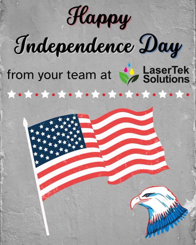 Happy 4th of July from all of us at LaserTek Solutions🧨 Celebrate with some of our tariff free products!