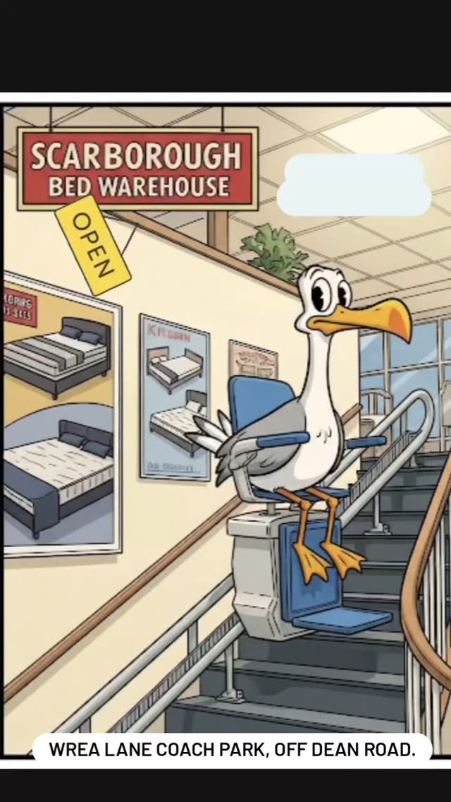 Visit your local bed store here in sunny Scarbrough to find your next bed. Two floors of beds and mattresses to try out. Firm, medium or soft feel we can help. Ottoman storage, divan, frame bed or electric adjustable we have options for you. Come and lie on a few to get the right match for you.#scarborough #scarboroughbedwarehouse #mattress #bed #scarboroughuk #beds
#shoplocal #electricbeds #adjustablebeds #freedelivery🚛