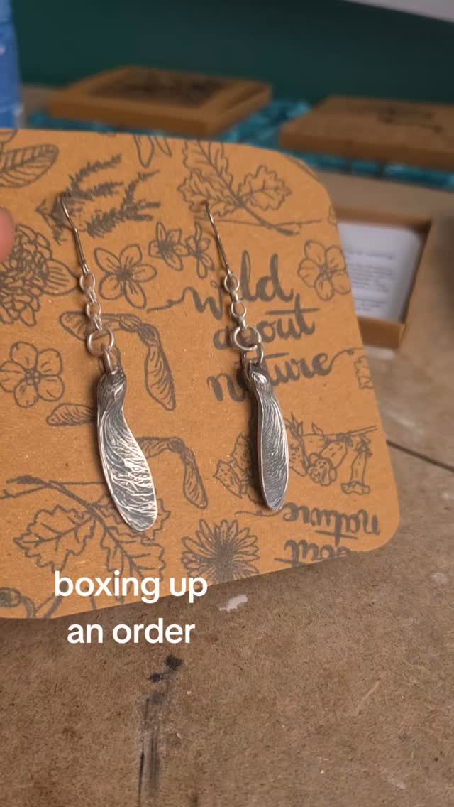 Boxing up some orders
#silverjewellery #silverclay #sycamore #handmade #handmadejewelry #handmadegifts