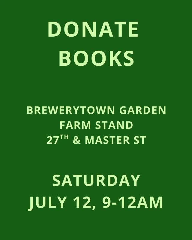 Botanography will be @brewerytowngarden this Saturday, 9am to noon, collecting book donations and contributions to benefit children and development of environmental literacy in Philadelphia. All books and contributions will be distributed to children by @treehousebooks . Join Botanography in cultivating environmental literacy of children.
See you tomorrow morning! #literacymatters #environmentalliteracy