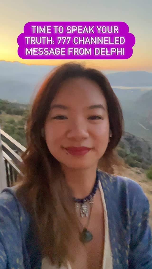 Powerful message for a powerful portal ๐คฉโจโค๏ธโ๐ฅ๐
Isnโt it so fitting to talk about power of our voice in one of the most powerful Oracle Temple in the ancient world? And the vibe today is about speaking truth and not shy away from the shadow.
If youโre ready to expand the power of your voice, an entail tool for your soul to express in the physical realm (plus to much more!) donโt miss this intimate, activating 3-week container - more details on link in my bio.
What are you calling in this 77 Sirian Gateway? Comment below ๐
#lightlanguage #activation #gridwork #sirius #777 #delphioracle #oraclereading #channeledmessages #power