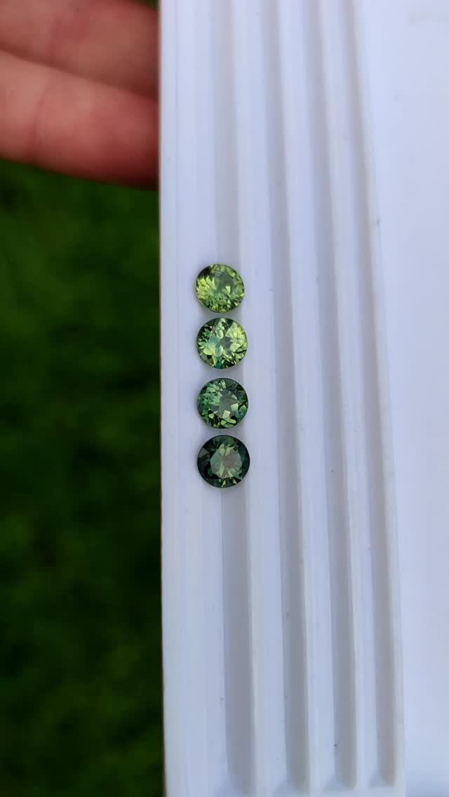 A few brilliant cut beauties 💚