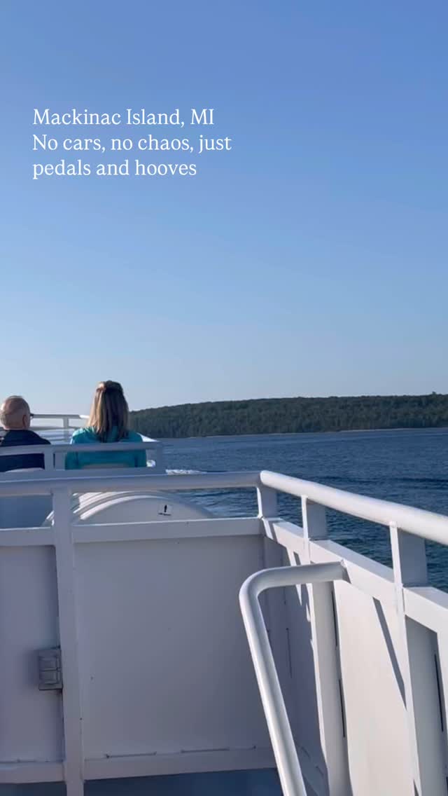 Mackinac Island is magical! Nothing like an unsalted island that you can only get to by ferry. An all American getaway. Contact me for details to see Mackinac Island for yourself!!!🌸🌿🐎🚲🎣
#travel #virtuoso #travelagent #traveladvisor #familytrip #mackinacisland #michigan #mackinacislandmichigan #luxurytravel #allamerican #americantravel #placesinmichigan #carfree #horsecarriageride #bicycle #unsaltedisland #greatlakes #greatlakesgreattimes #family #virtuosotraveladvisor #bookatrip