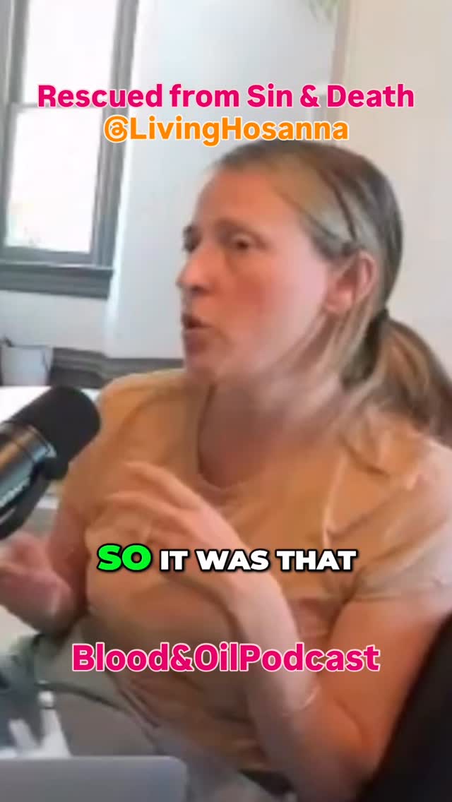 Listen to her gripping testimony of Christ’s redemptive power in episode 7 of the Blood&OilPodcast: Call Me by My Name (link in bio) ❤️🔥
.
.
#testimony #bloodandoilpodcast #holyspirit #discernment #kingdompurpose #rightrelationship #jesus #christian #truth #addiction #alcoholism #savedbygrace