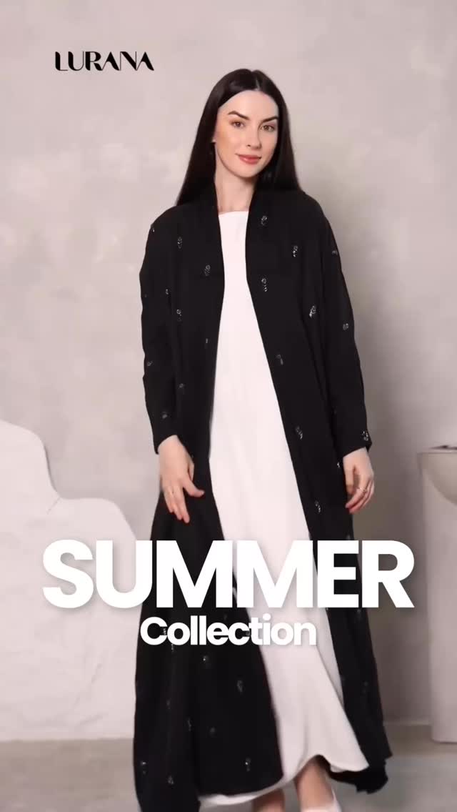 Light, elegant, and made to move with you. LURANA Summer Collection is out 🖤
✨ Limited pieces. Endless elegance ✨
#abaya #uae #عباية #عبايات #explore #اكسبلور #عبايه