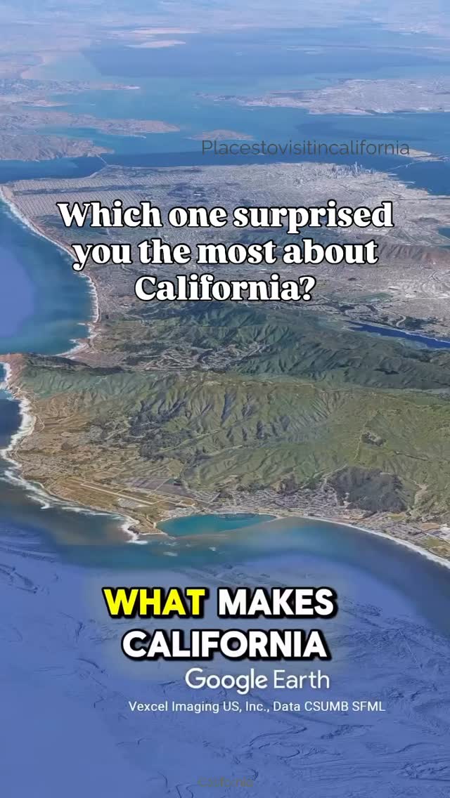 Which fact about California surprised you the most? 😮. Share your comments below! 👇
#california #californian #californiacoast #californialiving #californialife #caligrammers #placestovisitincalifornia #calilife #californiatravel #travelcalifornia #cali #calilifestyle ##califonia #calivibes #californiadreamin