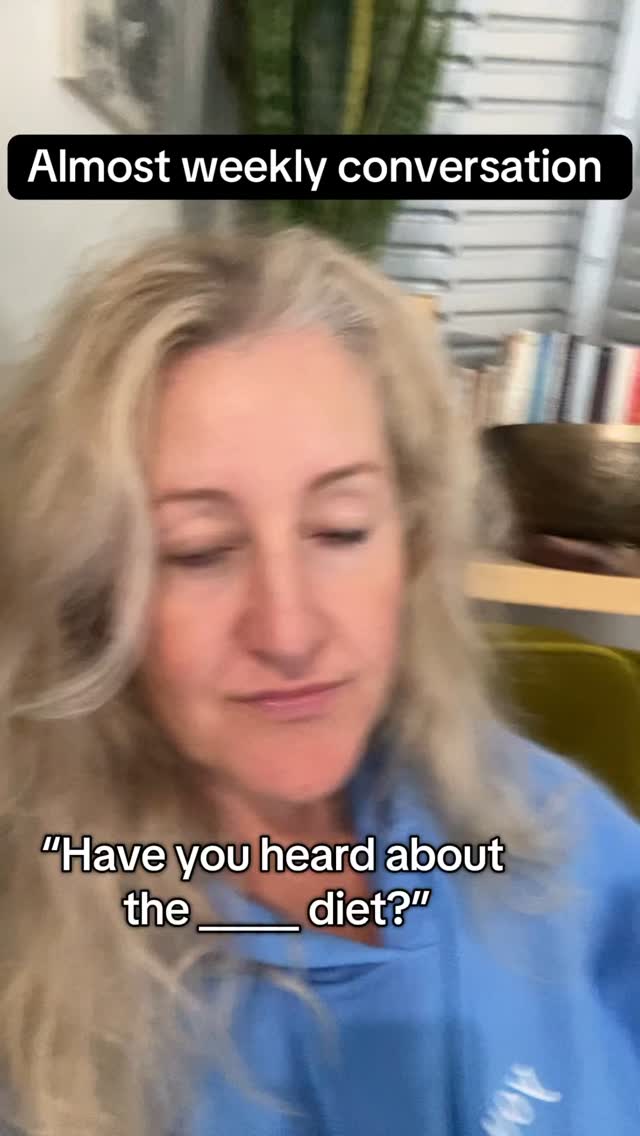 If I had a dollar for every time I had this conversation I’d be rich! #faddietsdontwork #restrictivedietsdontwork #dietculturedropout #dietcultureistoxic #nutritioncoach #personaltrainer