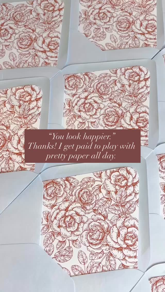 Hard to believe sometimes 🤍
So much goes into wedding invitation design, but I genuinely love what I do. I feel very blessed for the opportunity to do (and be paid!) for something I love dearly.
What’s making you happy?
#weddinginvitations #weddinginvite #stationeryaddict #okcwedding #oklahomawedding
