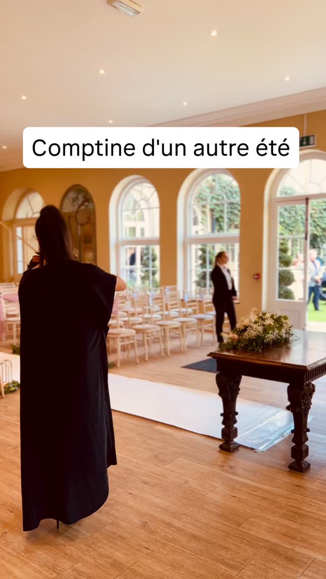 Comptine d’un autre été ✨
From the film Amélie 🤗
@braxtedparkweddings 🫡
#weddingviolinist #essexweddings #weddingmusic #braxtedpark #braxtedparkweddings