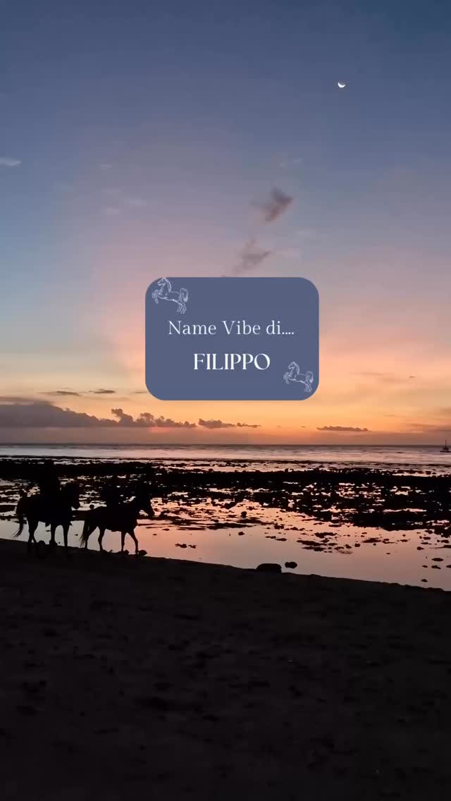 Filippo affonda le sue radici nella cultura greca e letteralmente significa “amico dei cavalli”, splendidi ed eleganti animali simbolo di prestigio sociale.
È proprio questo legame speciale a rendere Filippo un nome nobile e raffinato!
ti piace il nome Filippo e pensi che potrebbe essere adatto al tuo bimbo in arrivo ma non ne hai ancora la certezza?
contatta Name Planner e prenota subito una consulenza per saperne di più sia riguardo a questo nome sia per ricevere un consiglio unico e speciale che rispecchierà l’augurio che desideri fare al tuo piccolo in arrivo….!
visita il mio sito www.nameplanner.it
#gravidanzaincorso #mammainattesa #mammainattesa❤️ #aspettandote💙 #mamma2025 #indolceattesa💙 #indolceattesa #futuramamma #cicognainarrivo #babycoming #pancionechecresce #sceltadelnome #consulenzapersonalizzata #pregnancyglow✨
