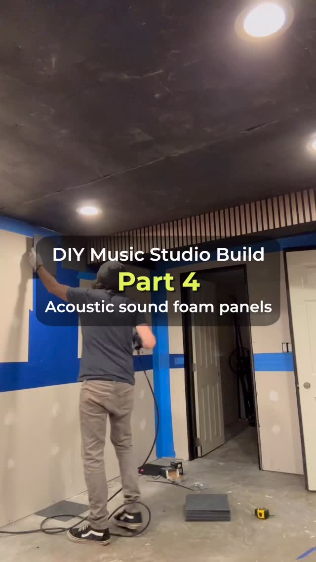 Part 4 of my home studio build: Installed acoustic foam tiles on the walls. It started slow, but once the first line was set, it flew.
The track is “Let’s Drive” from my album Fragmented Night. Check out the LEGO-inspired music video for the full song! Part 5 coming soon! Follow along as the space keeps evolving into a real studio.
Text overlays in this episode: DIY Music Studio Build Acoustic sound foam panels Started slow with a straight line Then lining them up was easy Nail gun made it go quick Tried adhesive before, didn’t work Utility knife made cuts easy Dark grey for the main wall Track: Let’s Drive Finishing up the tiles in Part 5 #studio #diy #homestudio #renovation #transformation #musicroom #soundproofing #indiemusician #studiodiy