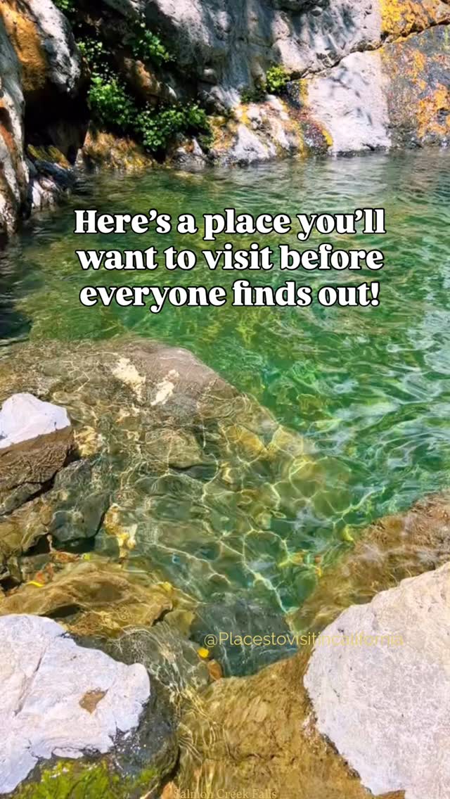 📍 Salmon Creek Falls | Details👇
Salmon Creek Falls
4.8 ⭐️⭐️⭐️⭐️⭐️ (249)
Big Sur, CA
Tucked into the cliffs of Big Sur, Salmon Creek Falls is a short hike to a stunning 120-foot waterfall 🌿💦. Peaceful, powerful, and perfect for spring. Easy access, big reward. Have you been yet? 🥾✨
Featuring footage by TikTok: tsummore and bad_manny.
Visit the link in bio for:
✅ More things to do near Salmon Creek Falls,CA
✅ A free list of 11 hidden gems in LA 🌿
Follow @placestovisitincalifornia for the best places to visit, stay, and live in California!
.
.
Hashtags: #placeastovisitincalifornia #California #visitcalifornia #bigsurcoast #californiacoast #naturelover #waterfall #waterfalls #bigsurcalifornia #scenery #scenic #view #waterfalls #whataday #friendsarefamily #mountainadventures #roadtrip #easyhike #hike #hikingtrail #hikingadventures #hikingtrails #hikingtrip #vacationmode