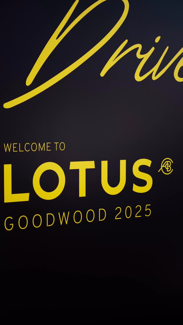 Lotus woke up and chose disruption.
The @fosgoodwood with @lotuscars #forthedrivers š